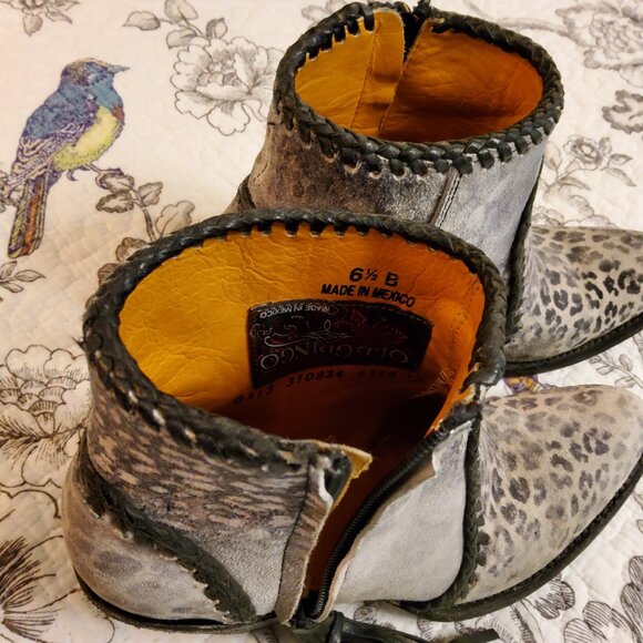 Old Gringo Leopardito ankle boots - Picture 3 of 5